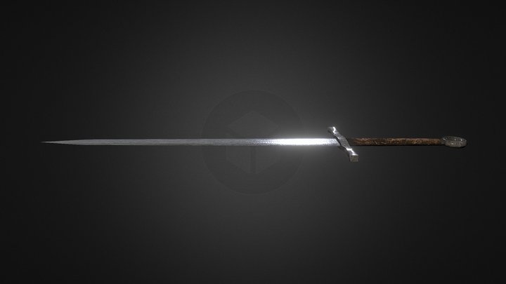 Longsword 3D Model