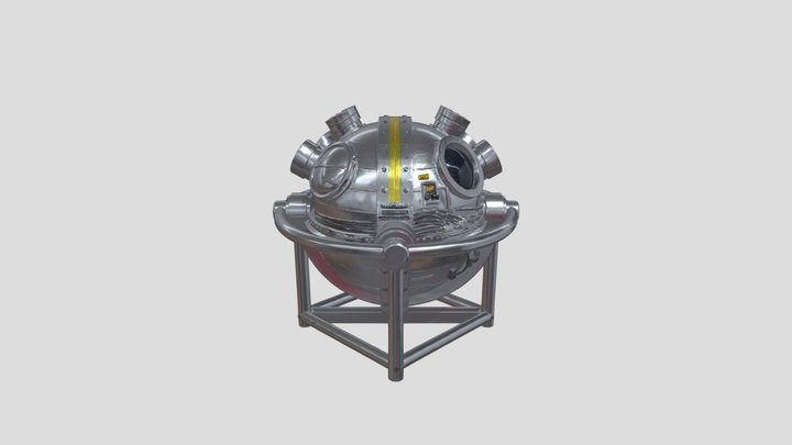 球形实验装置 3D Model