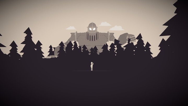 The Iron Giant 3D Model