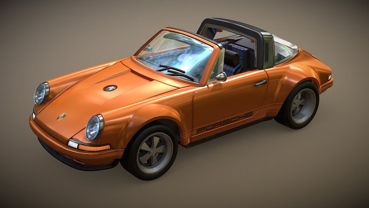 Singer's latest Porsche 911 3D Model