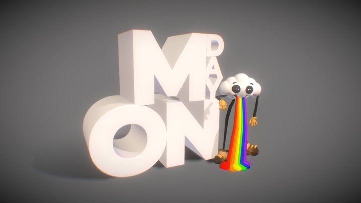 Happymonday 3D Model