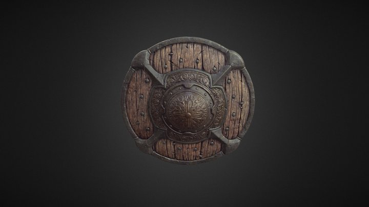 Shield Of Destiny 3D Model