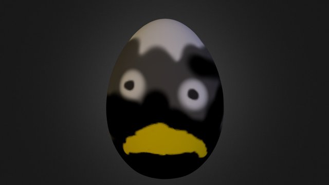 Sad Calimero 3D Model