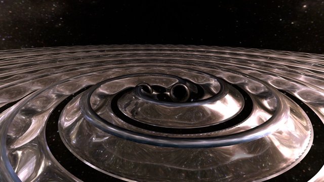 gravitational waves 3D Model