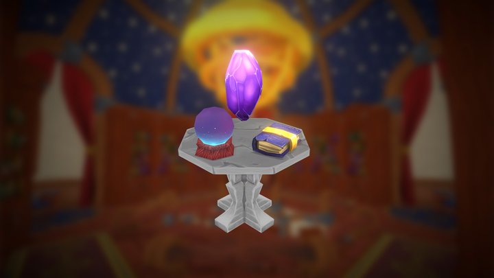 Mozilla Hubs Challenge - Magic Items 3D Model