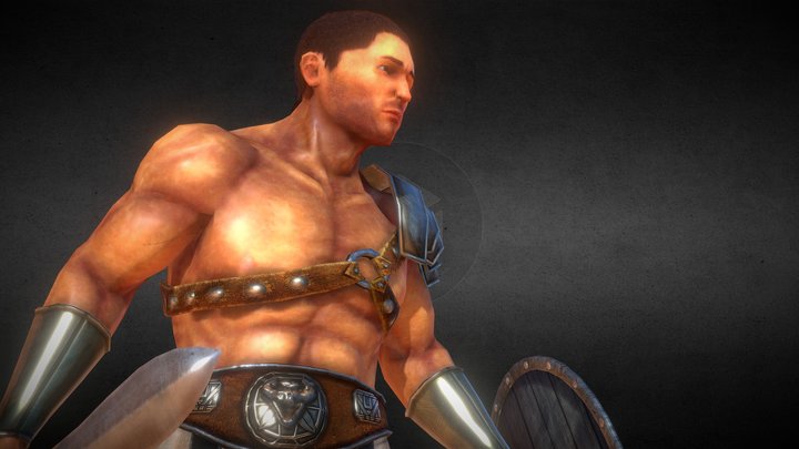 Gladiator 3D Model