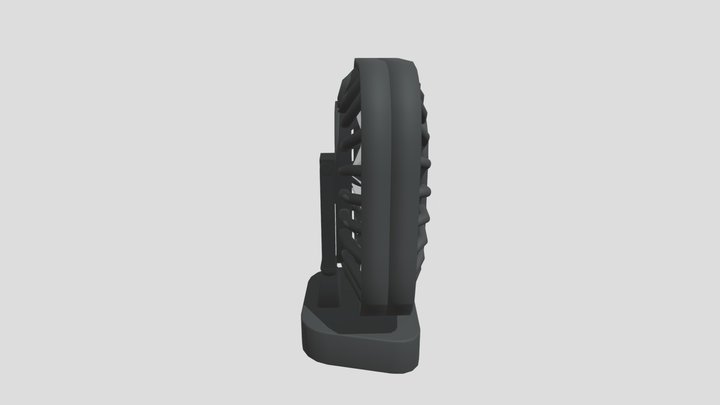 Rechargeable fan 3D Model