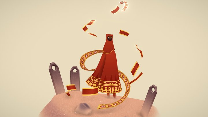 Journey - Fan art 3D Model