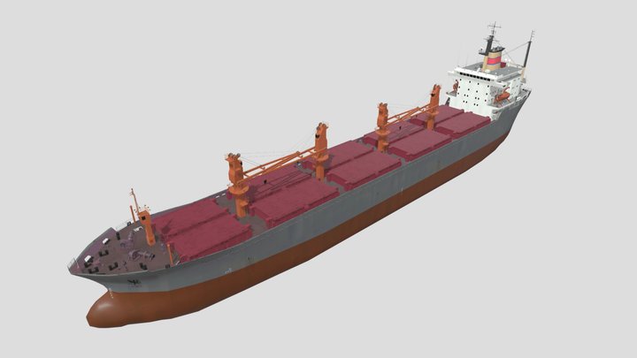 Bulker typ OBC-V 3D Model