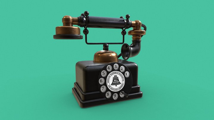Bell System Phone 3D Model