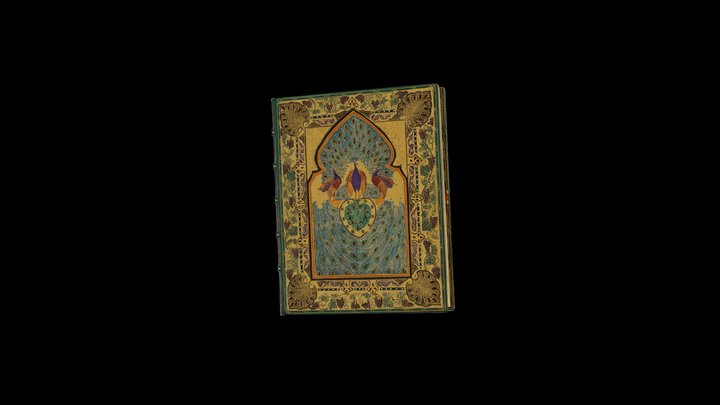 Great Omar Jewelled Bookbinding, C.188.c.27 3D Model