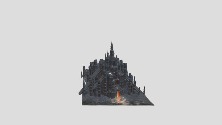 哥特金字塔 3D Model