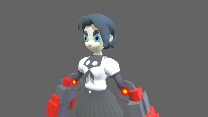 Misaka 3D Model