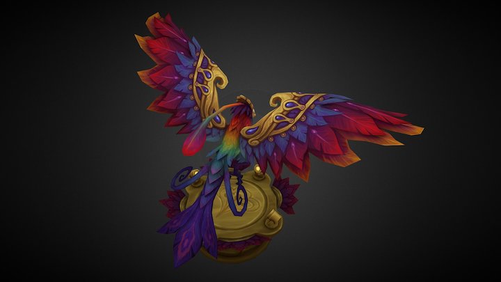 Anivia_Festival Queen 3D Model