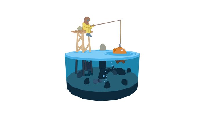fishing 3D Model