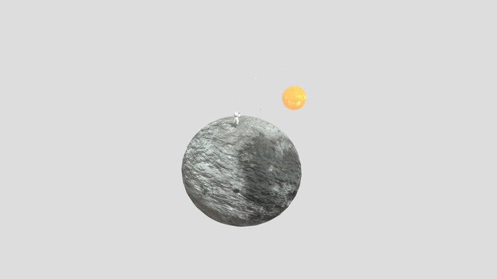 Cats AN Dmoon 3D Model