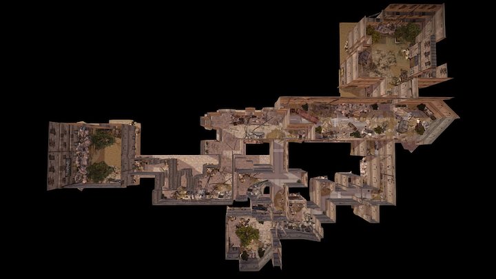 Broken city 3D Model