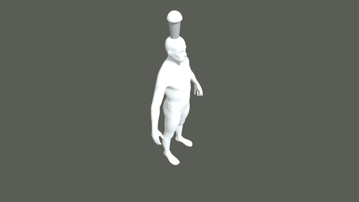 Ly nhua 3D Model