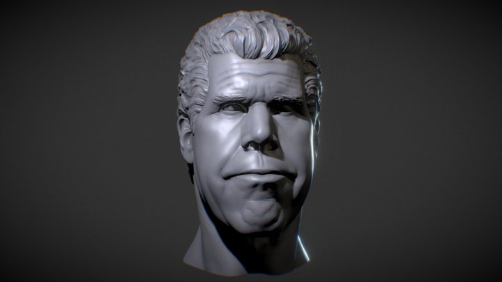 Ron Perlman 3D Model
