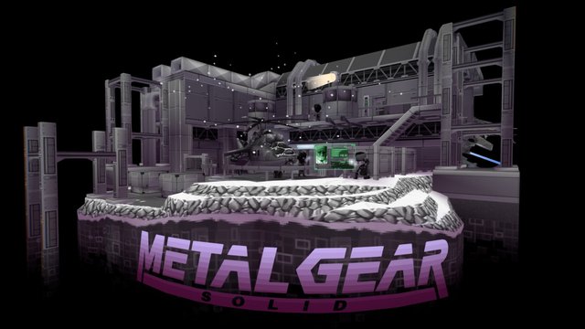 Chibi Gear Solid 3D Model