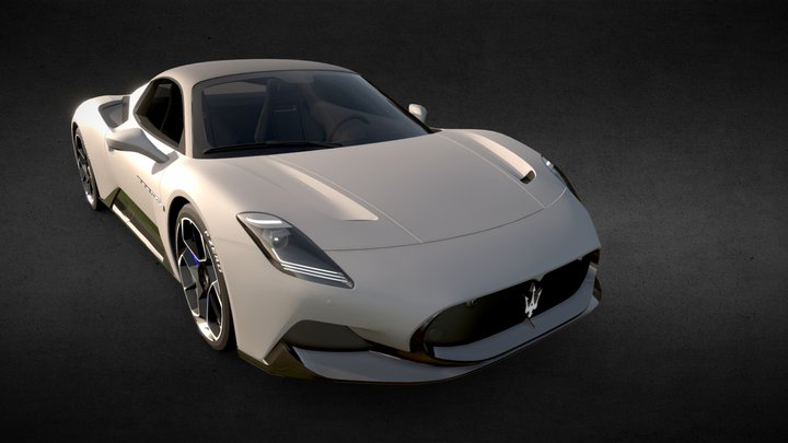 Maserati MC20 3D Model
