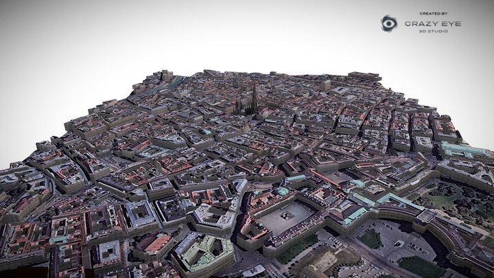 Vienna city model 3D Model