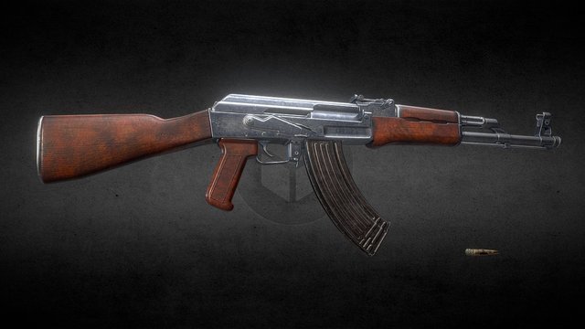 AK47 3D Model