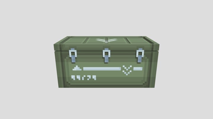 Elite сrate | Элитный ящик 3D Model