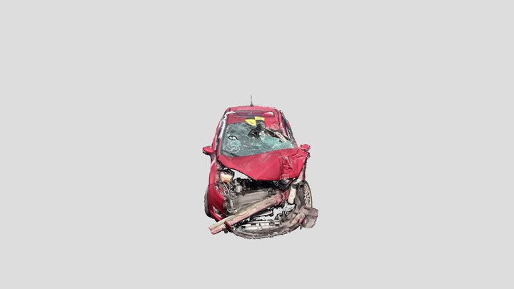 2016 Ford Fiesta - POST 3D Model