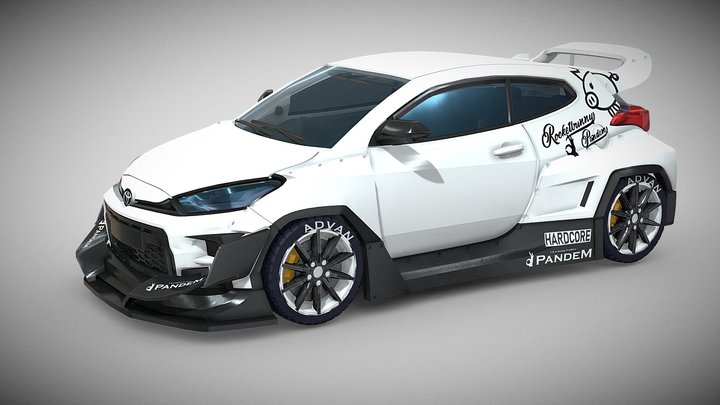 Yaris 3D Model
