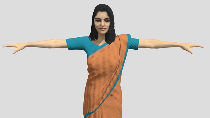 Nikhila Vimal 3d model 3D Model