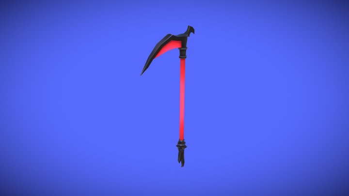 1v1.LOL - Fang Pickaxe 3D Model