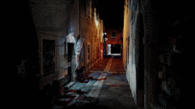 Via degli ombrelli - Umbrellas street 3D Model