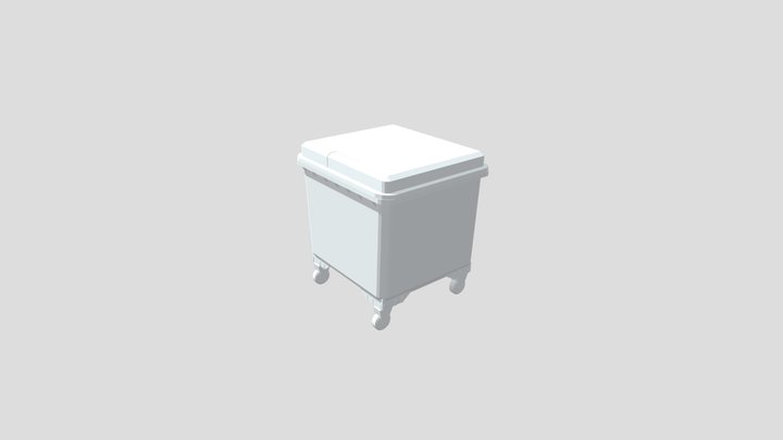 Russian Dumpster 3D Model