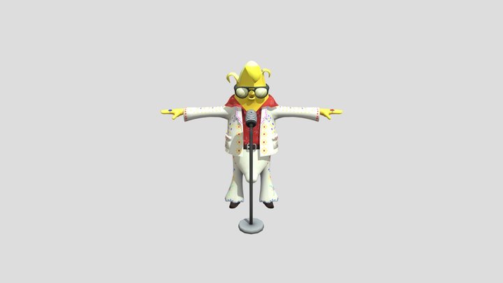 Mr.Banana 3D Model