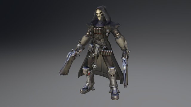 OVER WATCH_REAPER 3D Model