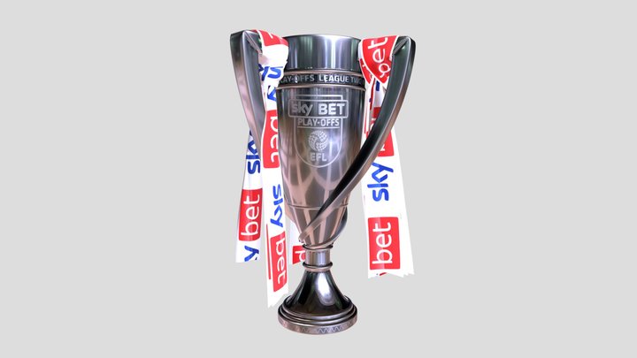 EFL Championship trophy 3D Model