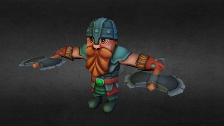Dwarf 3D Model